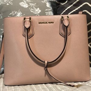 Michael Kors pebbled leather handbag